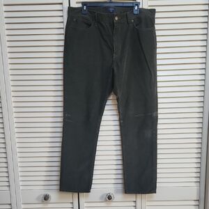 J. Crew Men's Dark Olive Green Corduroy Pants